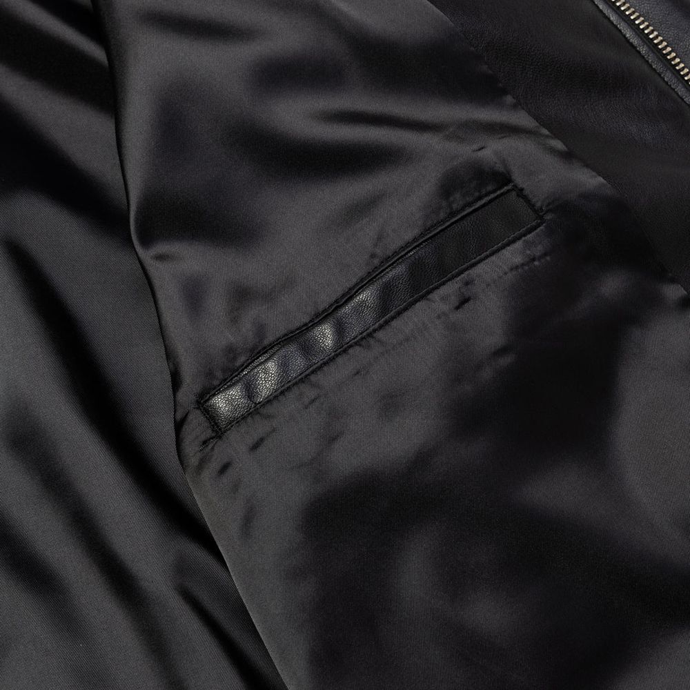 FAUX LEATHER HARRINGTON JACKET / フェイクレザーハリントンジャケット / CL-26AWJKT005