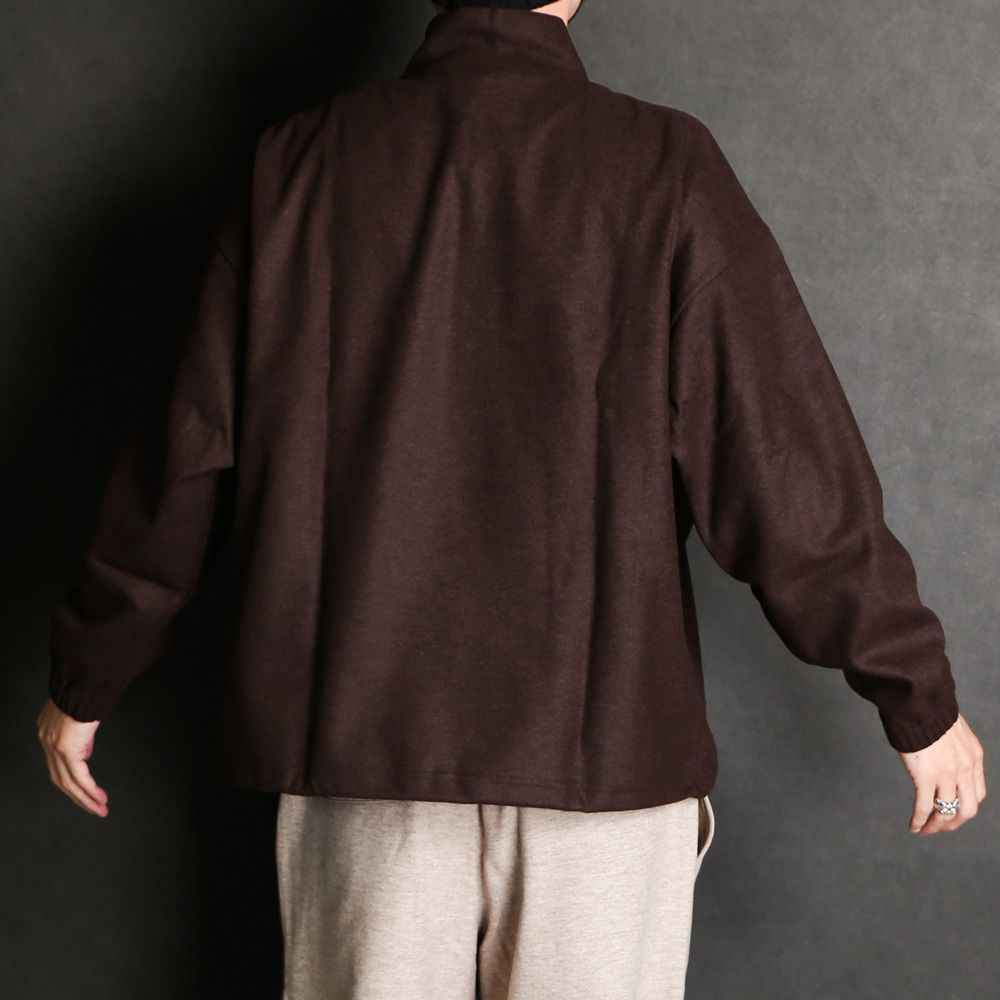 DOUBLE FACE JERSEY HALF ZIP / ハーフジップ プルオーバー / 178204