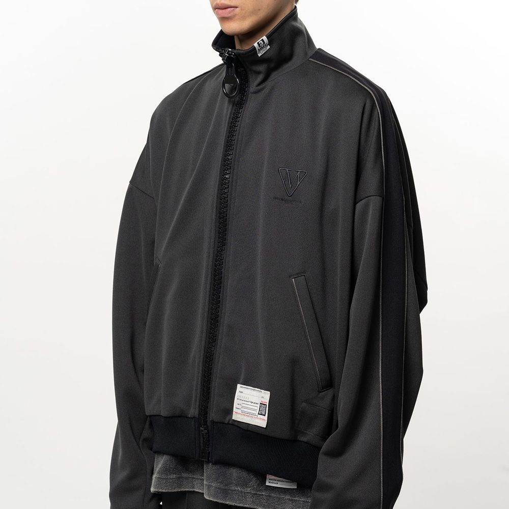Wide Back Track Jacket - BLACK / ワイドバック トラックジャケット / A17JK561