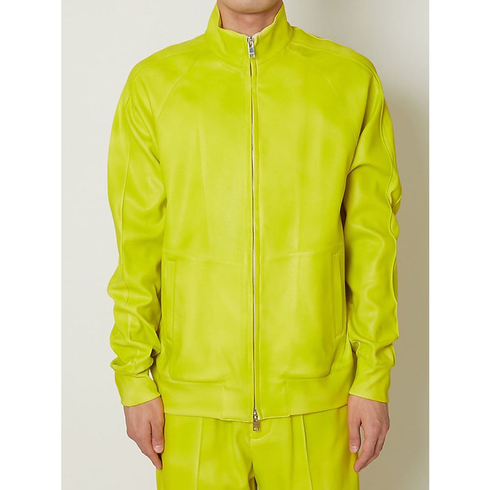 "LEATHER COATING JERSEY" TRACK BLOUSON / トラックジャケット / TA23SS-BL027