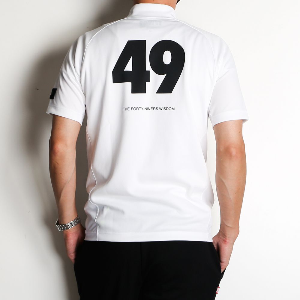 TFW49 - MOCKNECK SIDE MESH T / モックネック サイドメッシュTシャツ