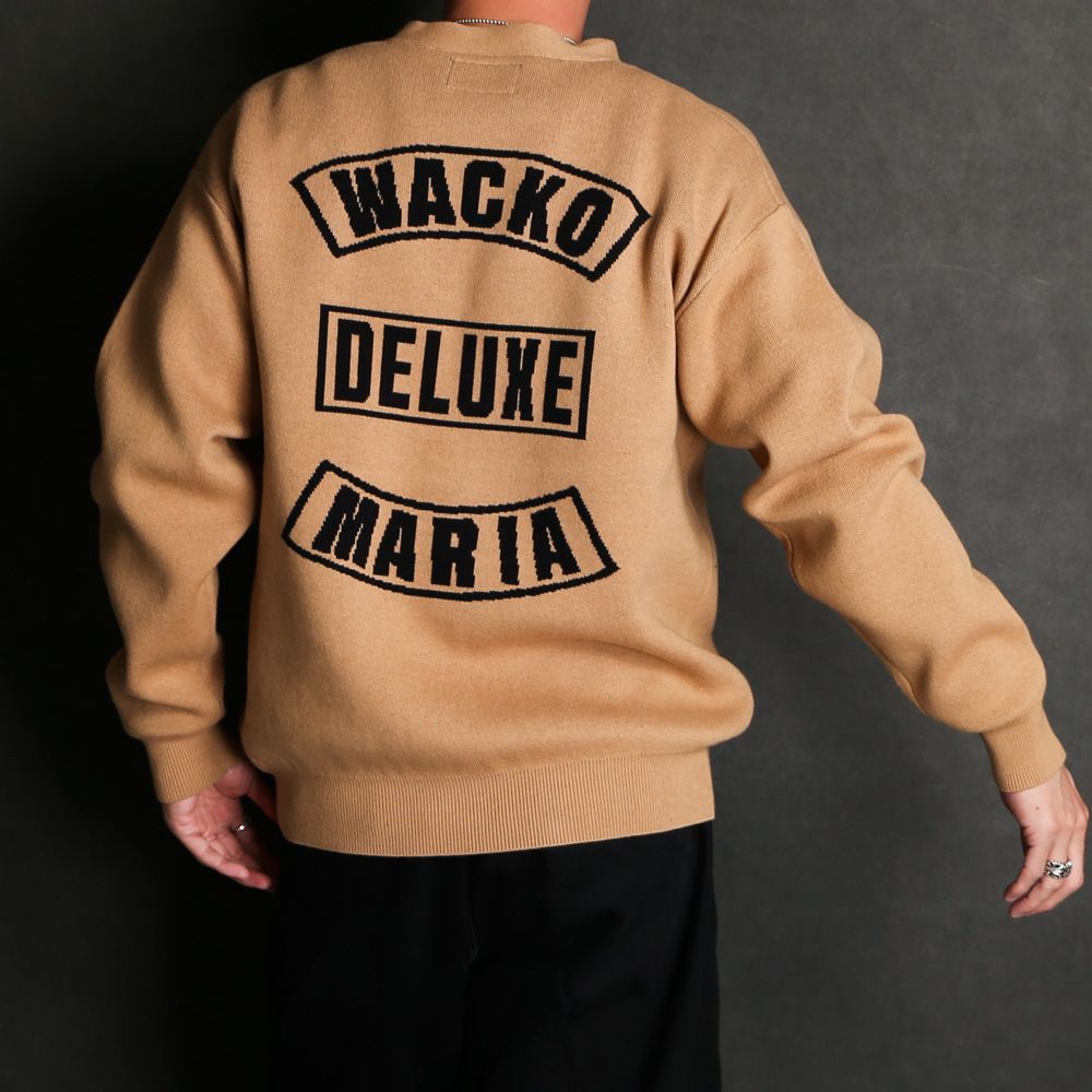 トップス DELUXE / CARDIGAN WACKOMARIA WACKO MARIA x DELUXE Collaboration items | WACK