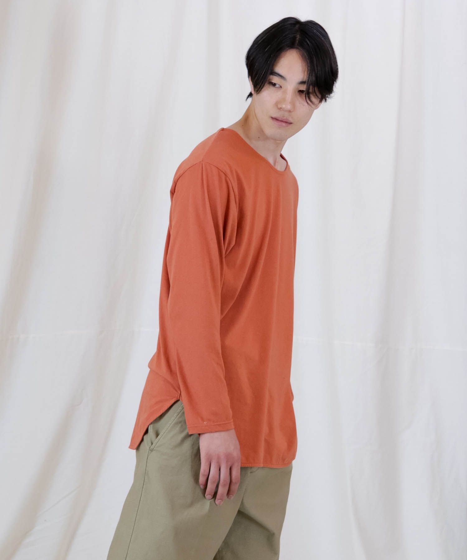 LAYERED LONG CS / レイヤード ロングカットソー / 179101