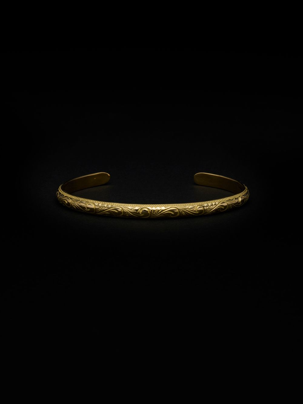 Engraved Narrow Bangle / バングル / RX-612-2