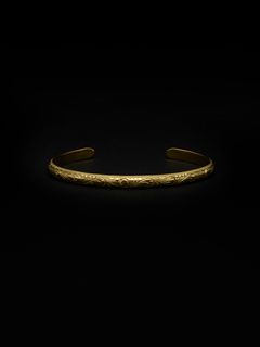 Engraved Narrow Bangle / バングル / RX-612-2