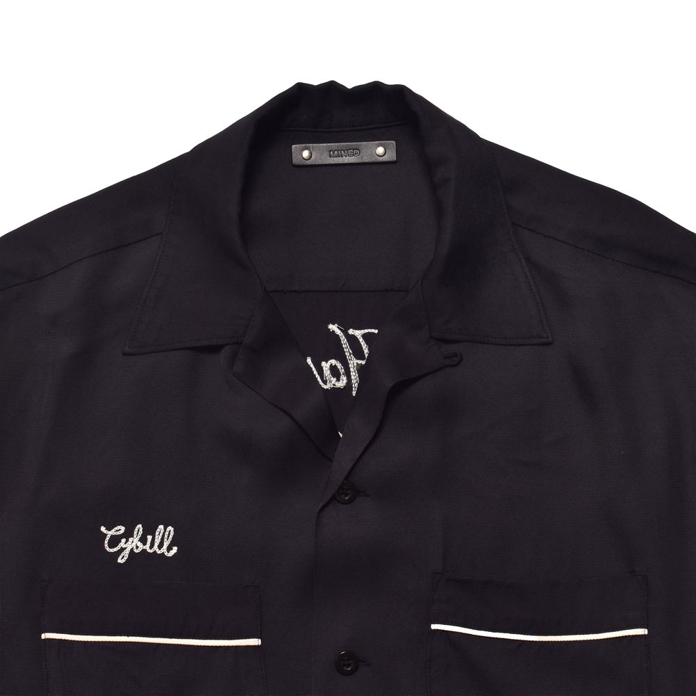 B.H.All Stars Rayon Bowling SH - BLK / 2604-5001