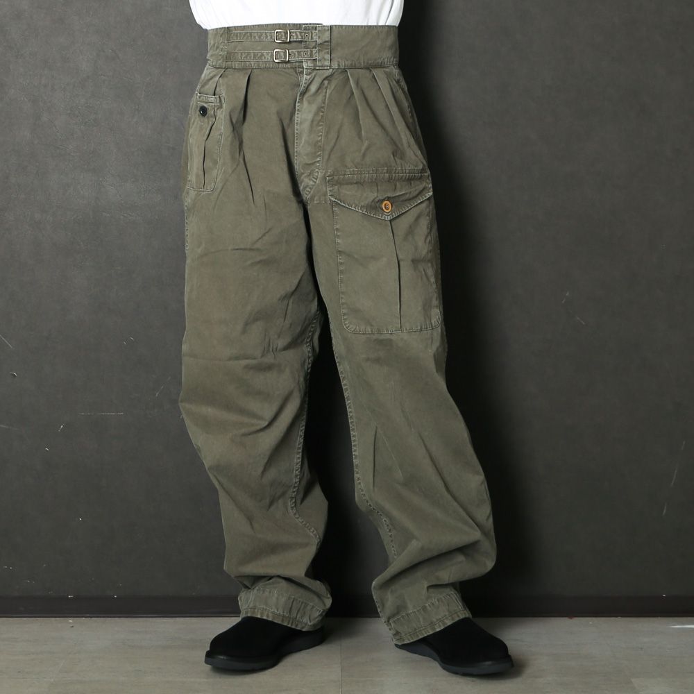 GURKHA TROUSERS - KHA / 2026AW-PT4-YT