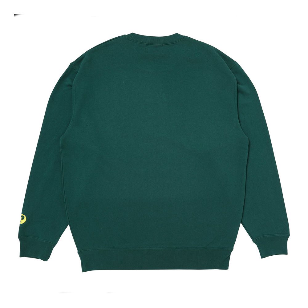 SCRIPT COLLEGE SWEAT - GREEN / スウェット