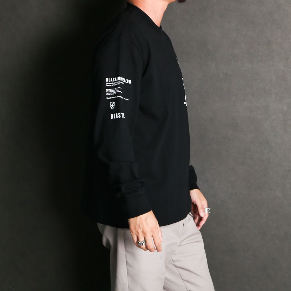MC L/S TEE - BLACK / ロングスリーブ Tシャツ / 26'RTC-0802