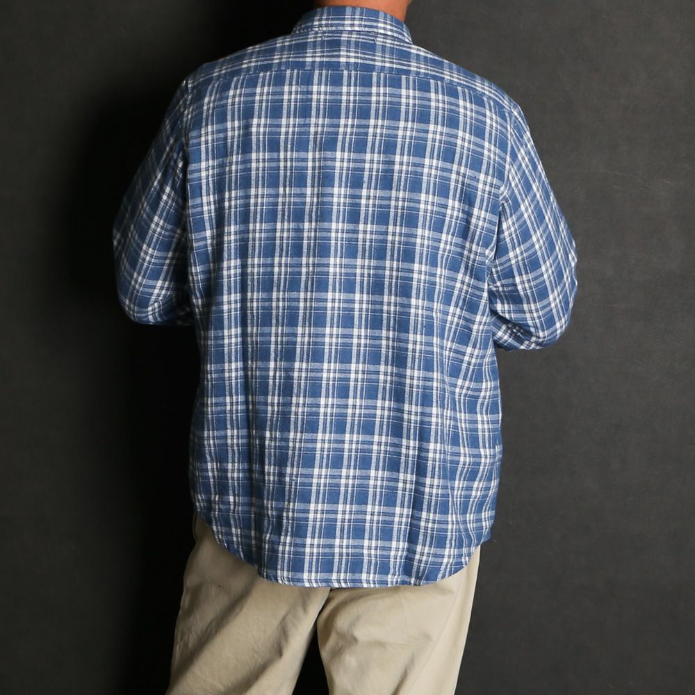 Flannel Shirt - Blue / フランネルシャツ / GD0468