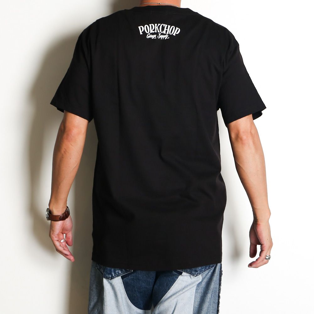 PCP STORE TEE - BLACK / ショートスリーブTシャツ