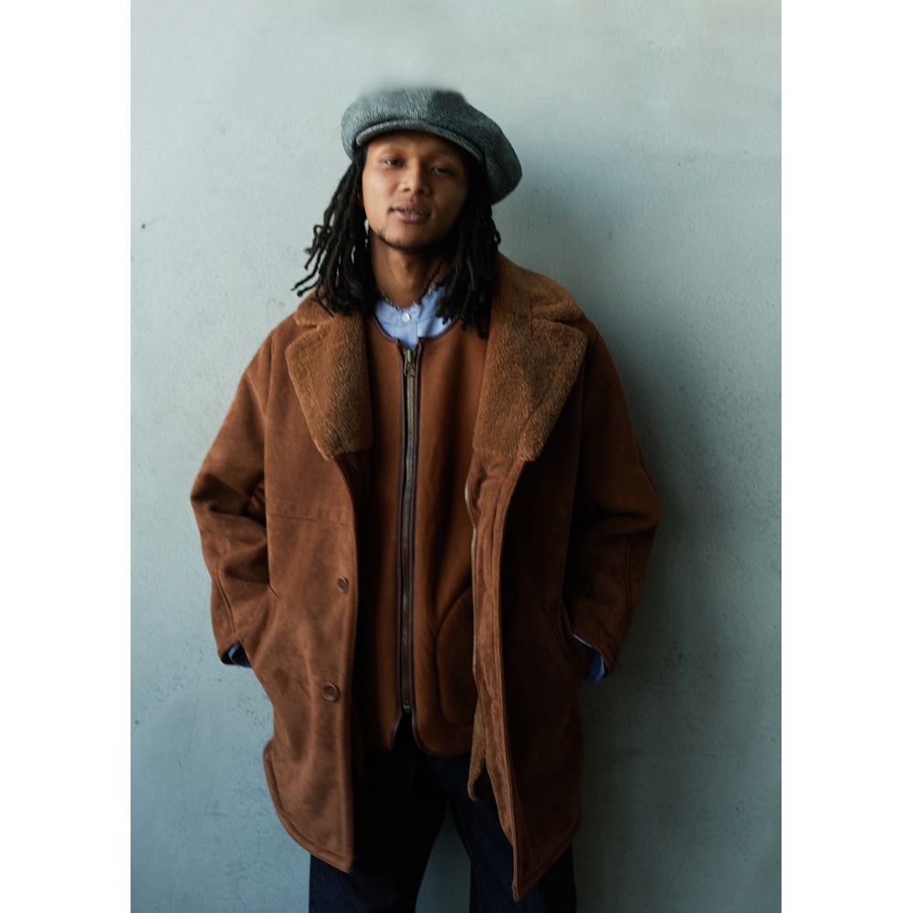 Vegan Mouton Vest - Brown  / GD0487