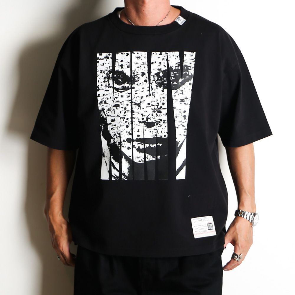 MASSES × Maison MIHARA YASUHIRO / FACE PRINT T-SHIRTS MMY - BLACK / Tシャツ / C15TS042
