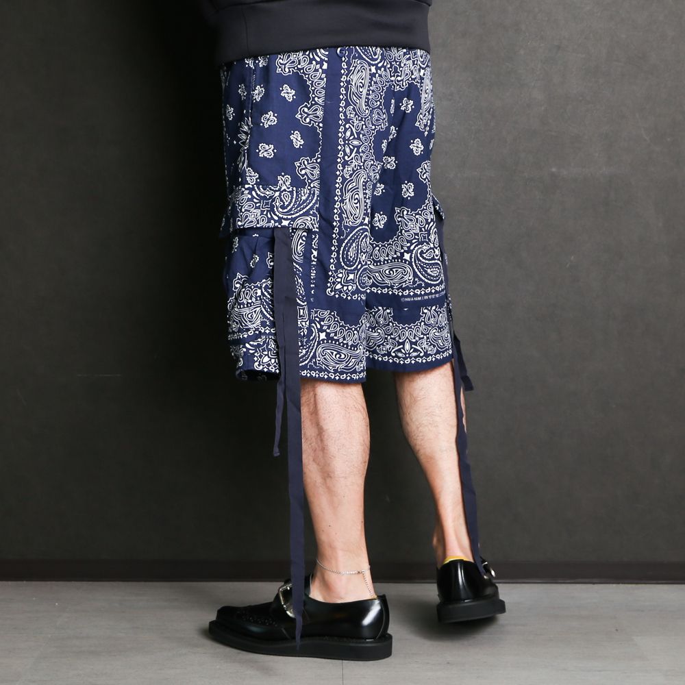 ×HAV-A-HANK / PAISLEY SHORTS / ペイズリー ショーツ / VTM-21-P-034