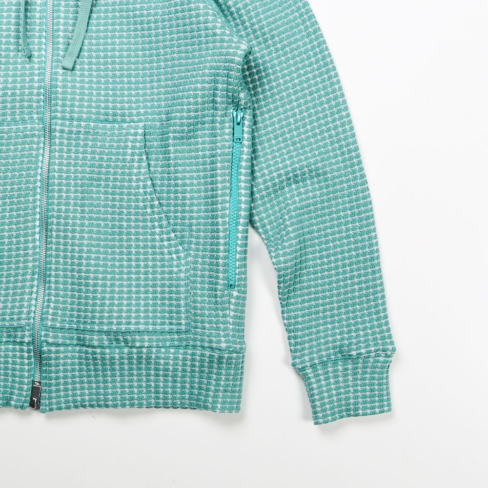 BIG WAFFLE Hoodie / ビッグワッフル ジップアップパーカー / MSEA21S0846-M