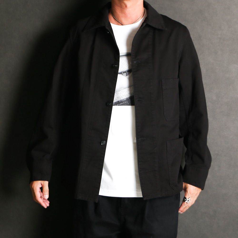 V.Slub chino Engineer JKT - BLK / 2509-8001