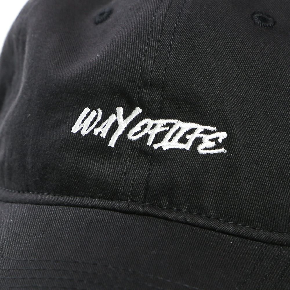 SCRIPT BASE BALL CAP / ベースボールキャップ - ブラック / 22'RA-0413