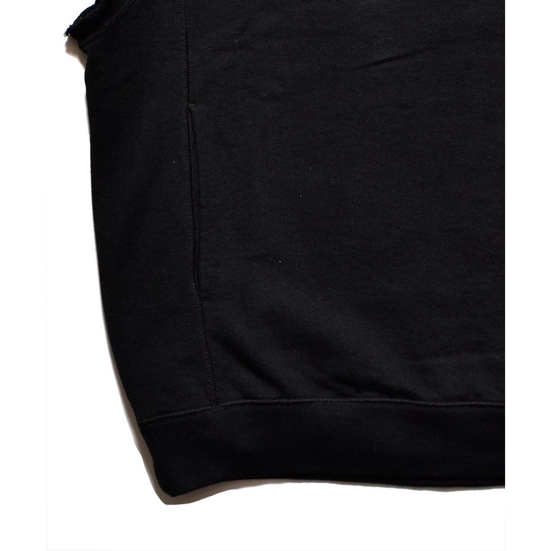 Cutoff Sleeve Big Hoodie / 2308-6003