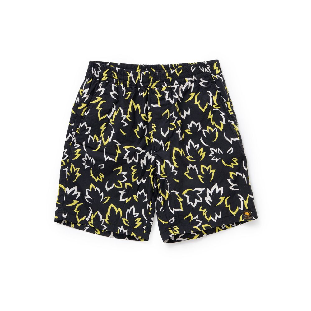 RATS - LEAF COTTON SHORTS - BLACK / ショートパンツ / 24'RP-0413 | chemical  conbination