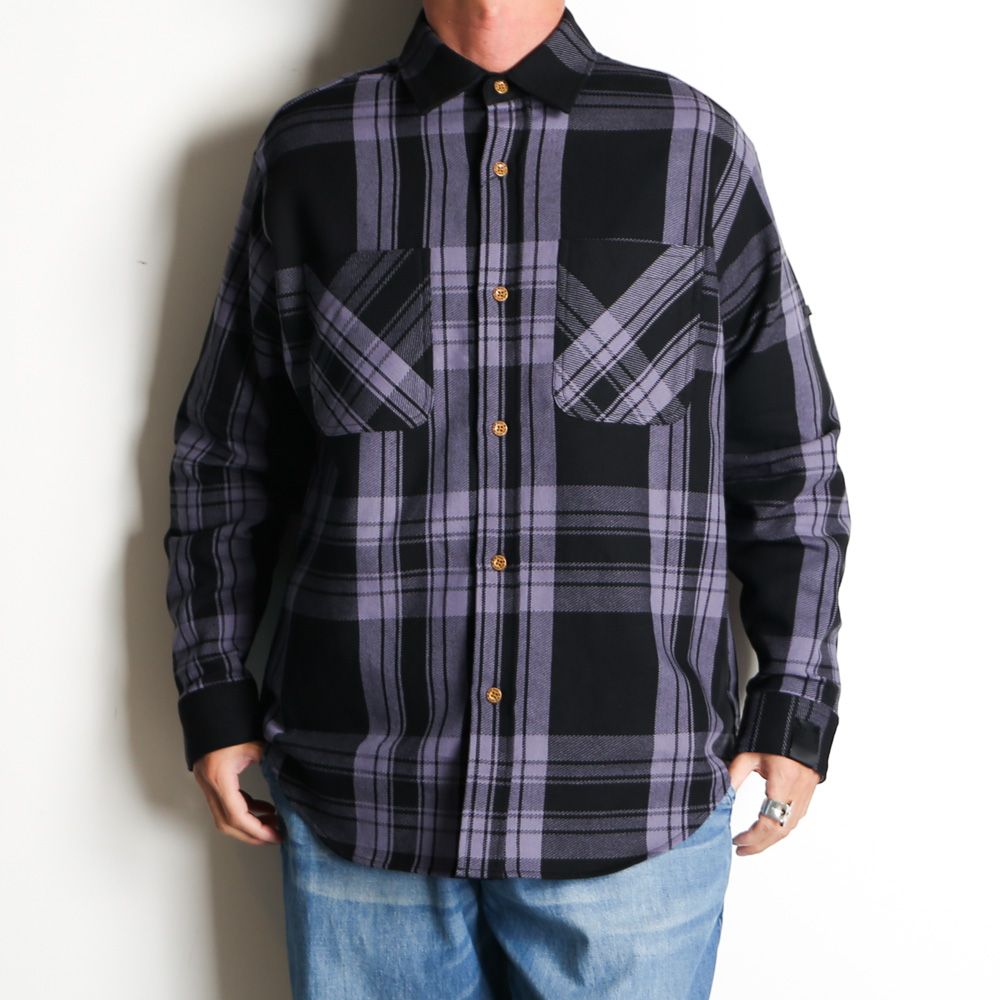 【ラスト1点-サイズ40】 × BIG MAC / SHIRT - BK CHECK / 2251-SH40-013