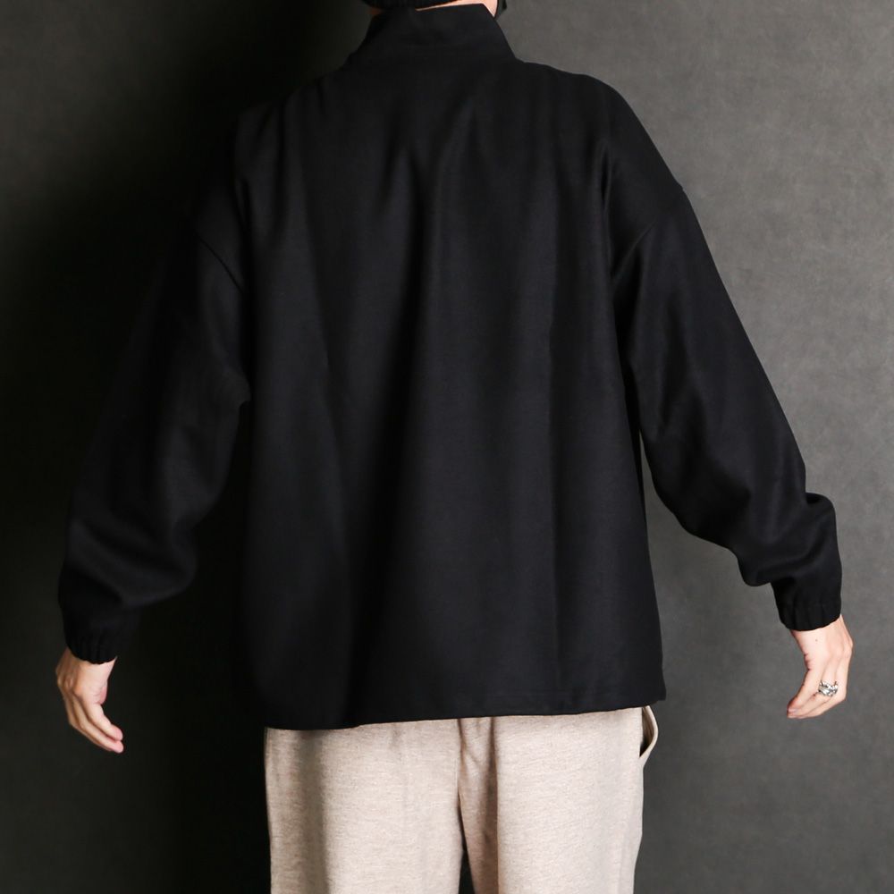 Iroquois イロコイ　ハーフジッププルオーバー Iroquois - DOUBLE FACE JERSEY HALF ZIP / ハーフジップ プル