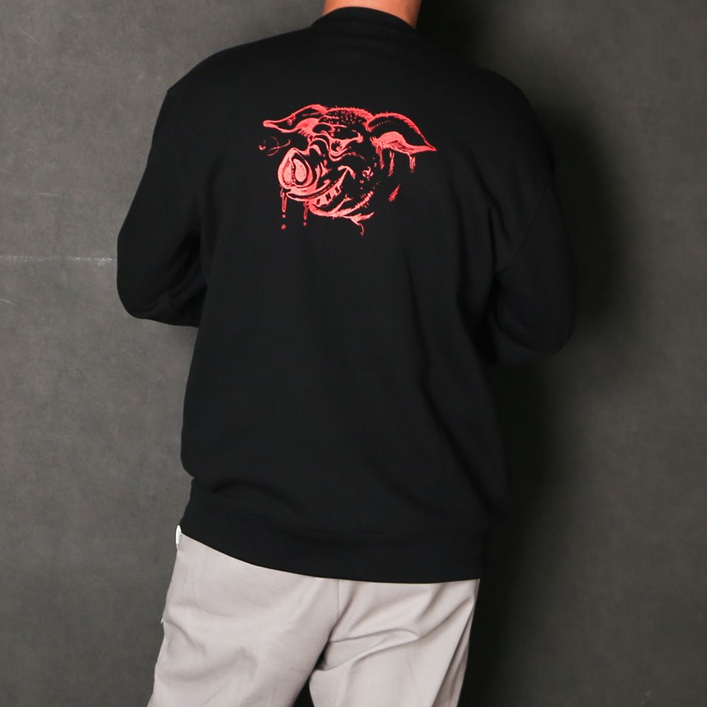 HUNGRY SWEAT - BLACK / スウェット