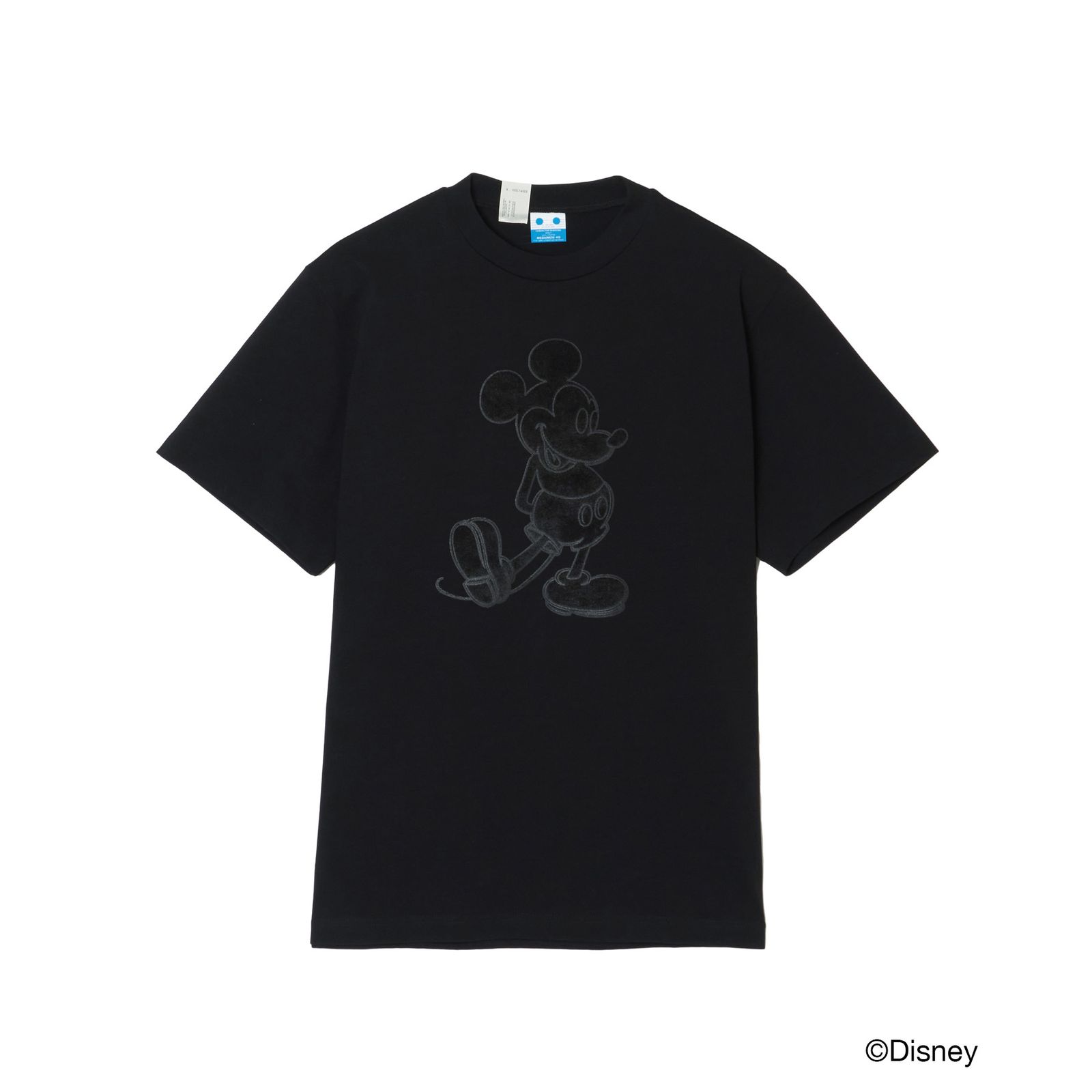 Mickey Mouse T-SHIRT - BLACK / 1244-CS01-001 pieces