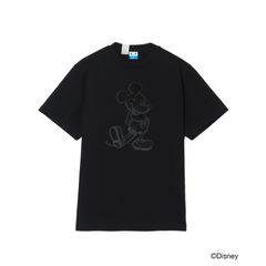 Mickey Mouse T-SHIRT - BLACK / 1244-CS01-001 pieces