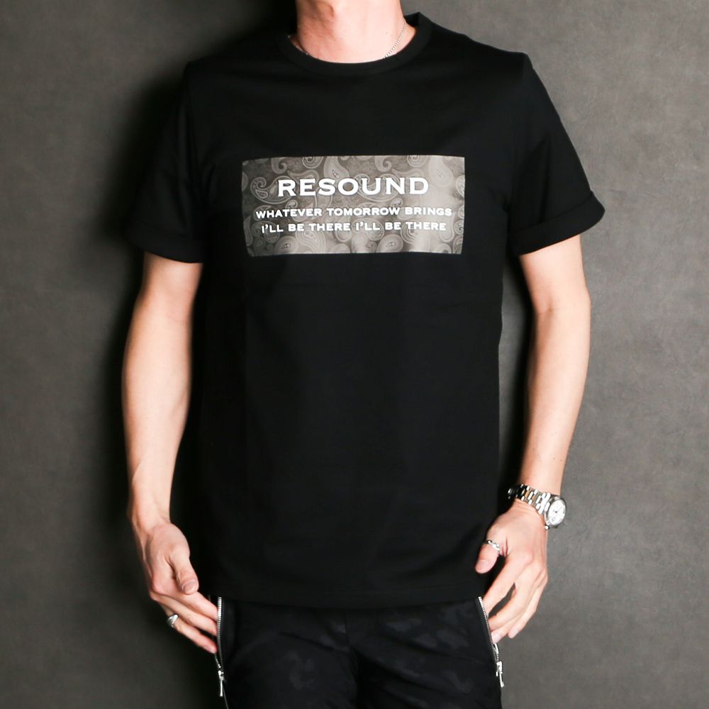 BANDANA BOX ROGO ROLL UP JERSEY TEE /  プリントTシャツ / RC19-T-007