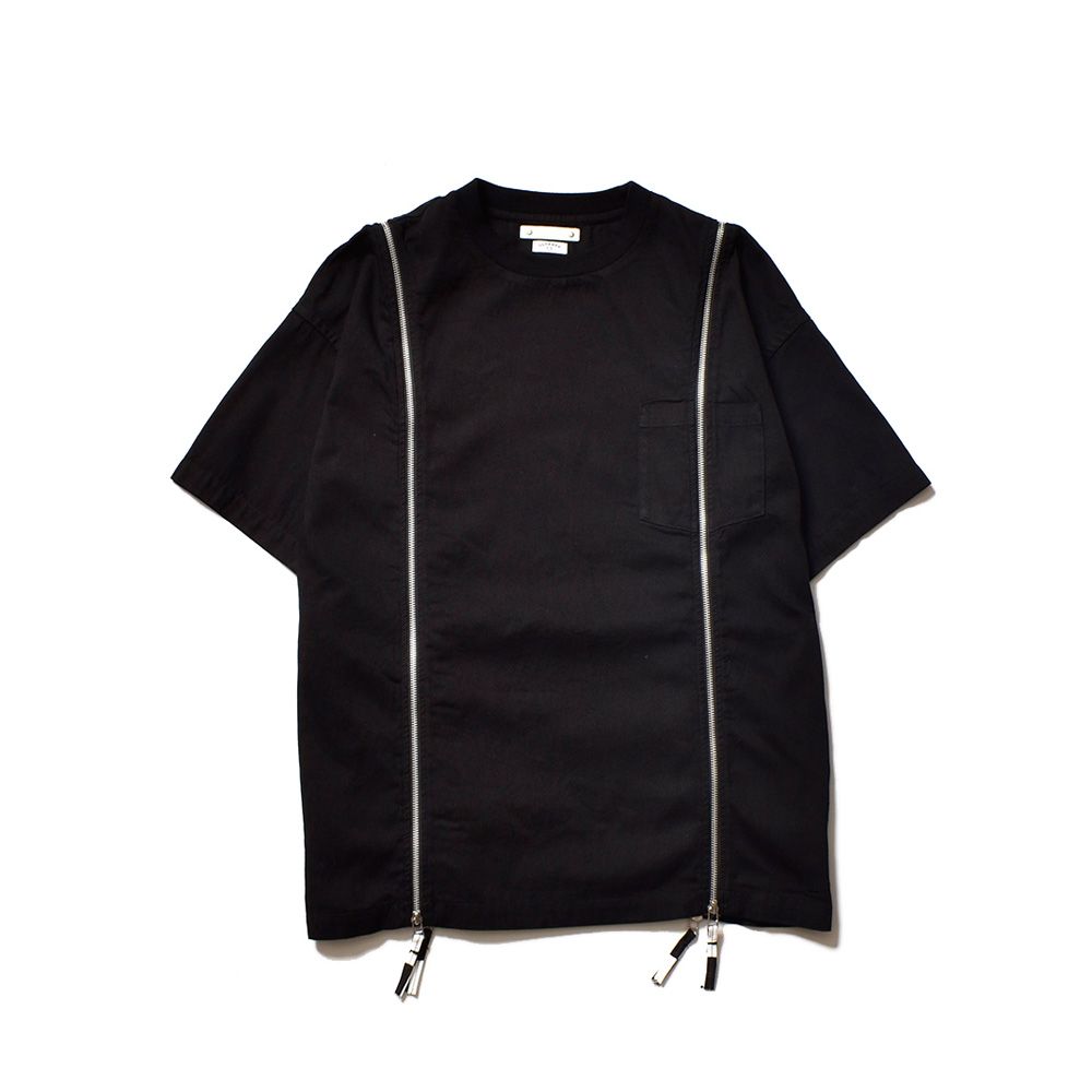 OLD PARK×MINEDENIM / Zip Wide Denim T-SH / MND-23SSOP001-97
