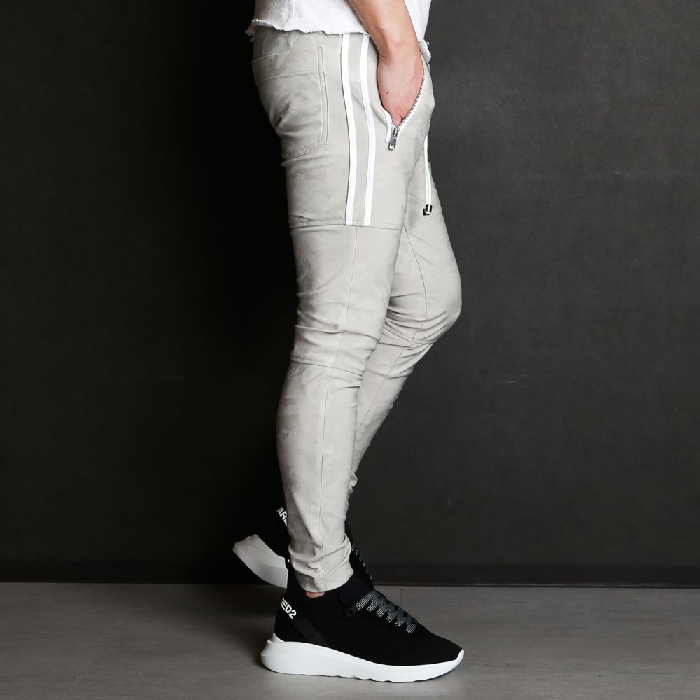 Johnson LINE NYLON PT SILHOUETTE / ジョンソンラインパンツ / RC19-ST-009
