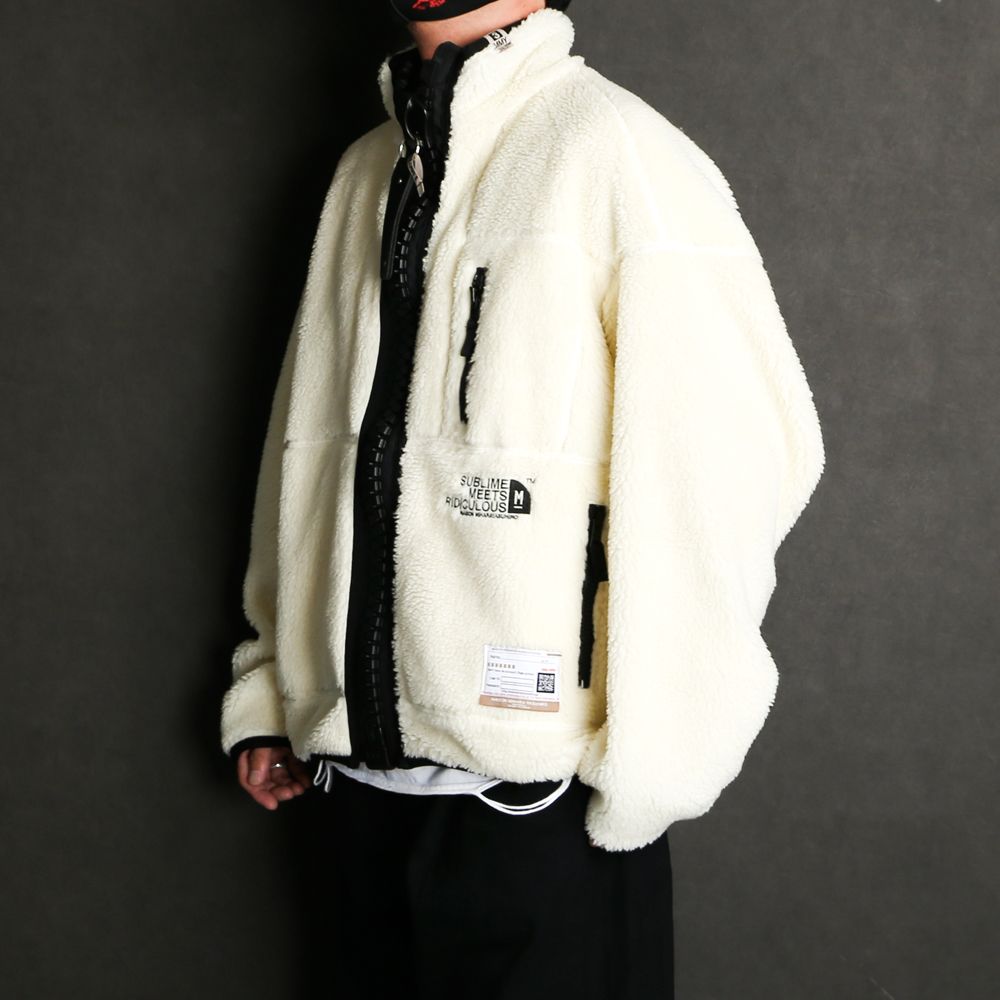 Maison MIHARA YASUHIRO - wide back boa blouson / ボアブルゾン