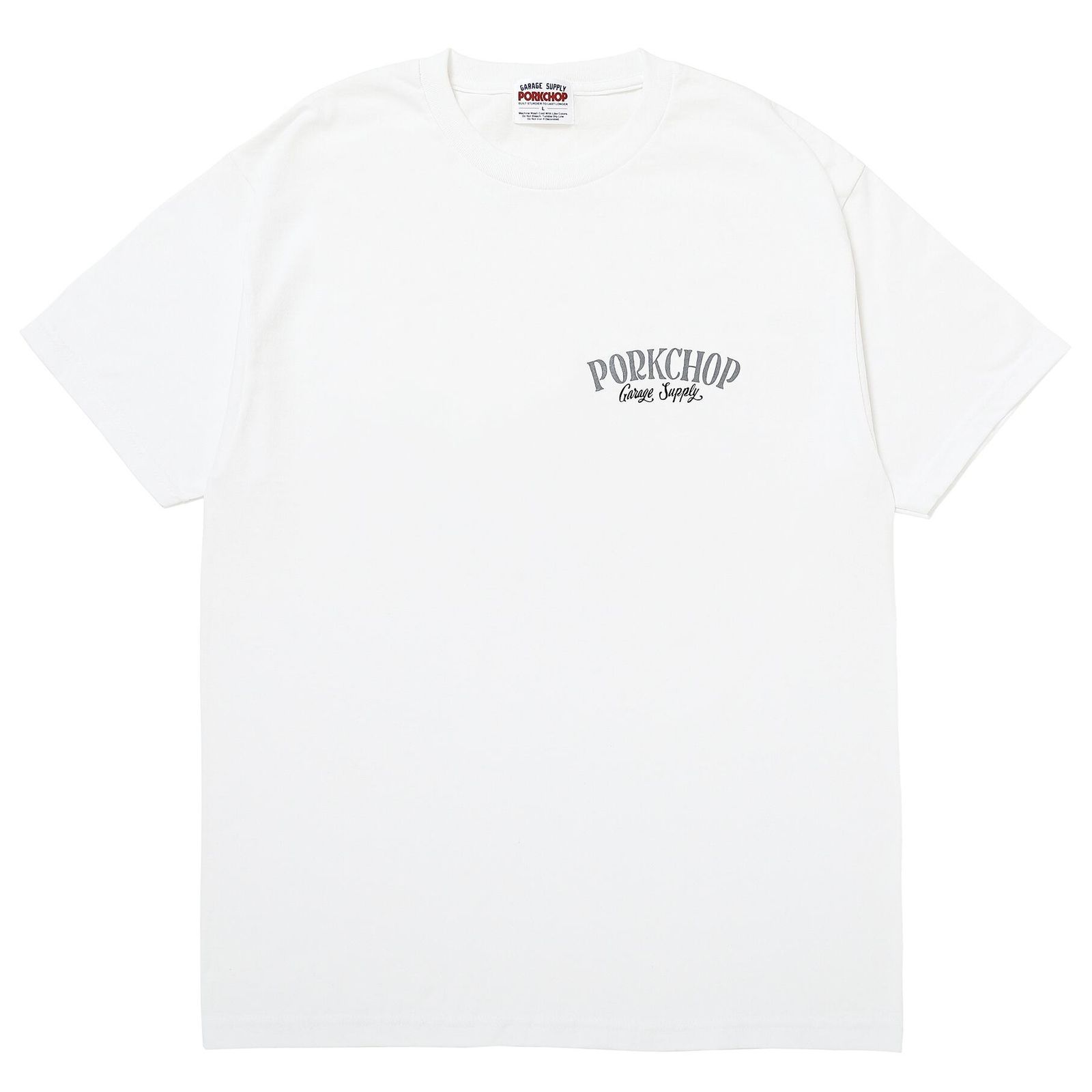 PCP BACK TEE - WHITE / ショートスリーブTシャツ