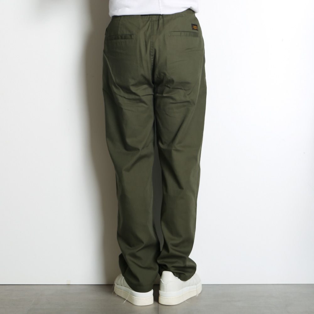 【ラスト1点-サイズS】 COTTON EASY PANTS - KHAKI / コットンイージーパンツ / 26'RP-0313