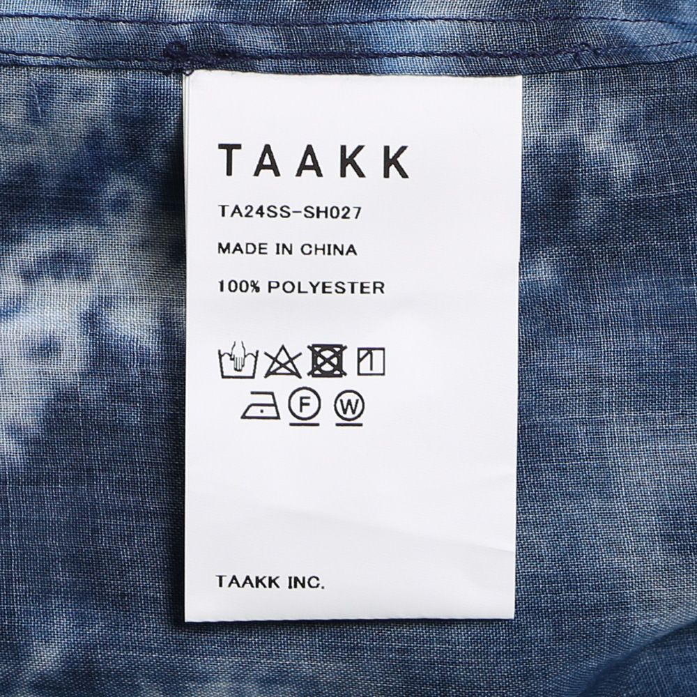 TAAK メンズ　メッシュ　カットソー　24SS TAAKK - 【ラスト1点】 MESH T-SHIRT / メッシュTシャツ