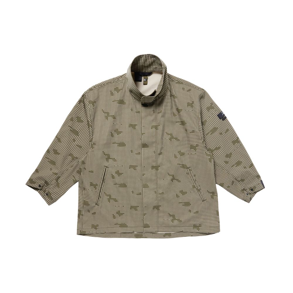 N.HOOLYWOOD - STAND COLLAR BLOUSON / REBEL FABRIC by UNDERCOVER /  2212-BL02-003 peg | chemical conbination