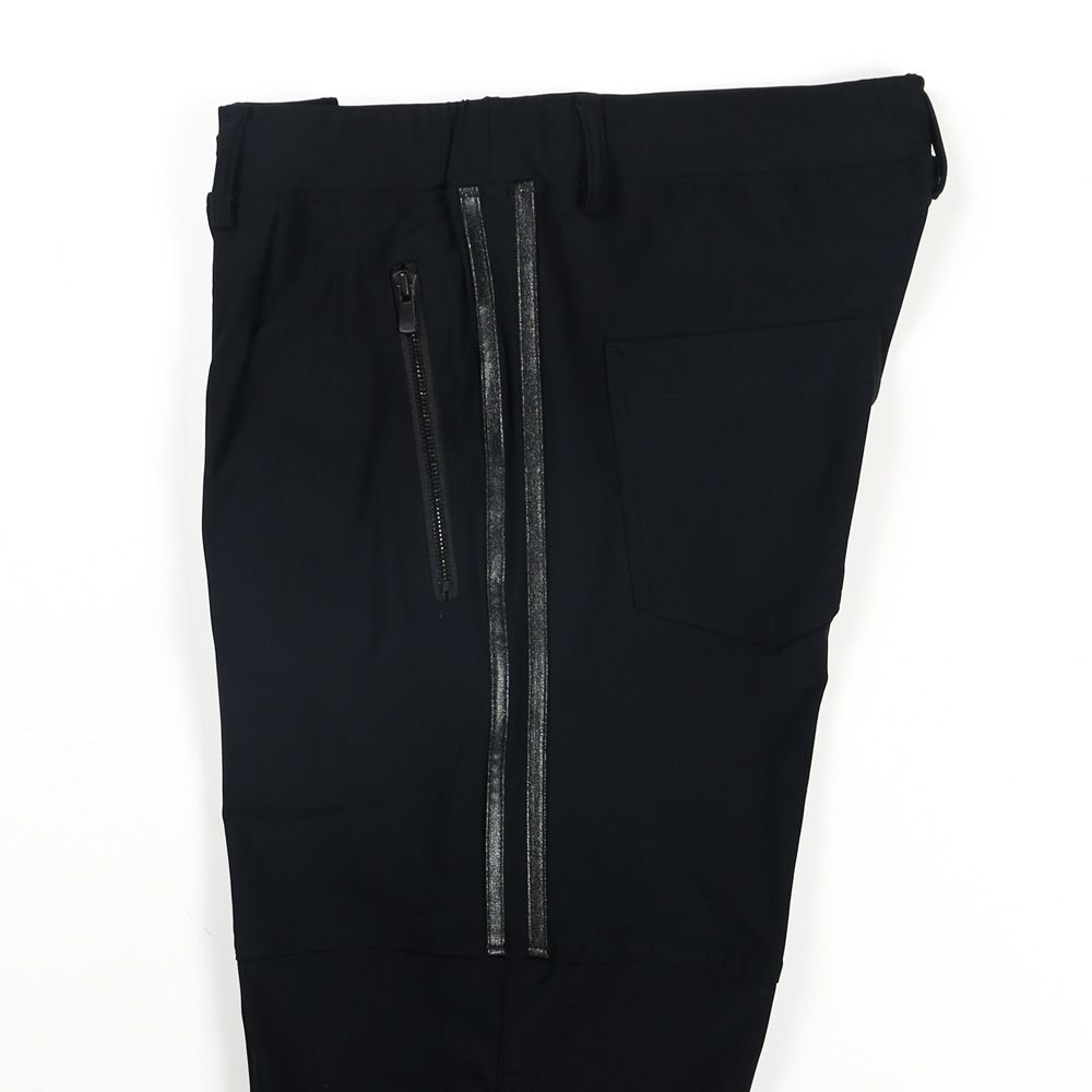 Johnson LINE WIDE PT - BKBK / ジョンソンラインワイドパンツ / RC39-ST-009WT