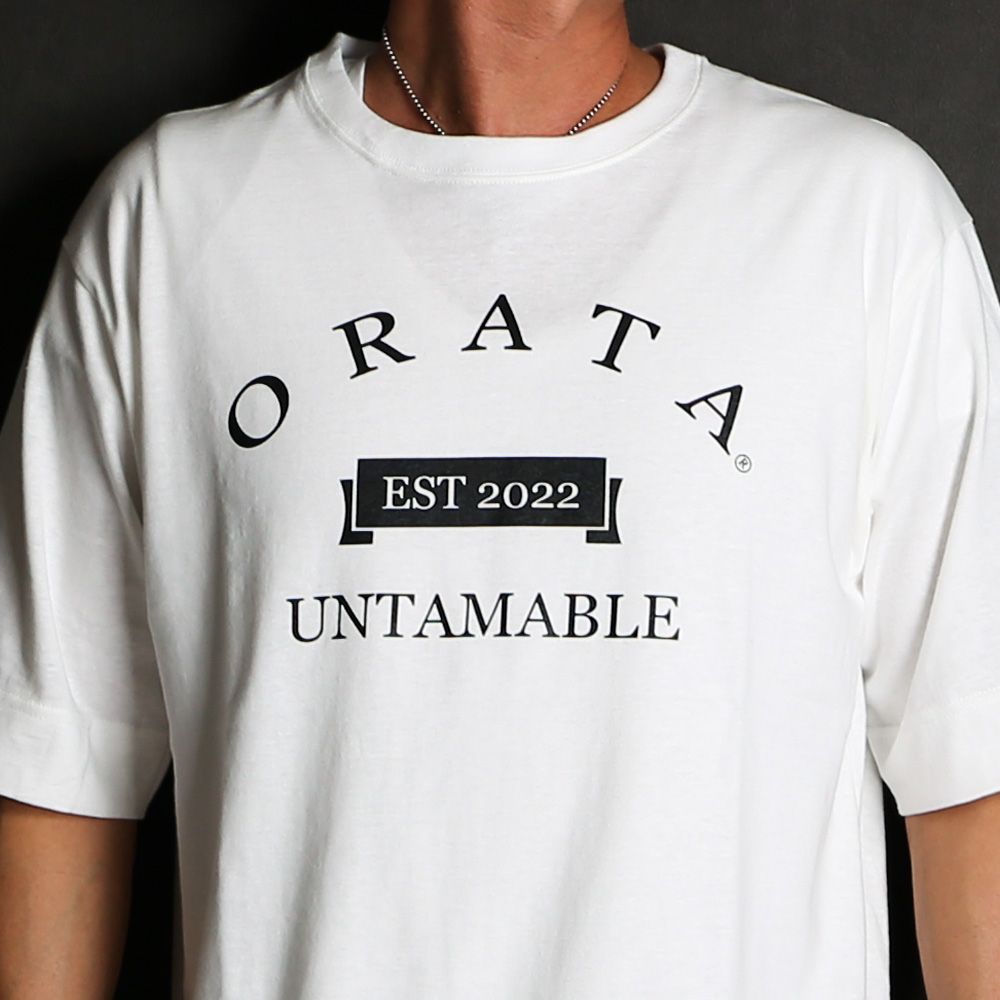 ORATA - vintage college crew T / オーバーサイズ カレッジTシャツ