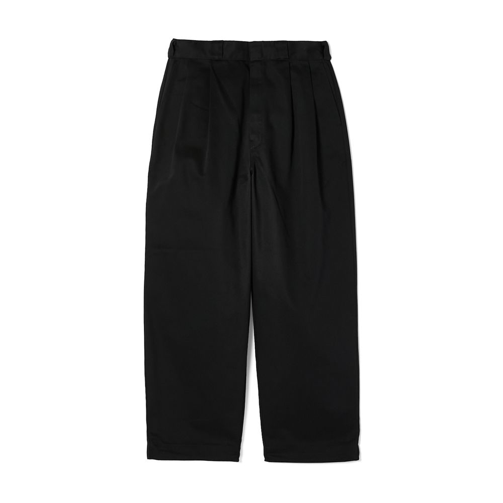 × DICKIES / 2TUCKS TROUSERS - BLACK / 2261-CP40-029