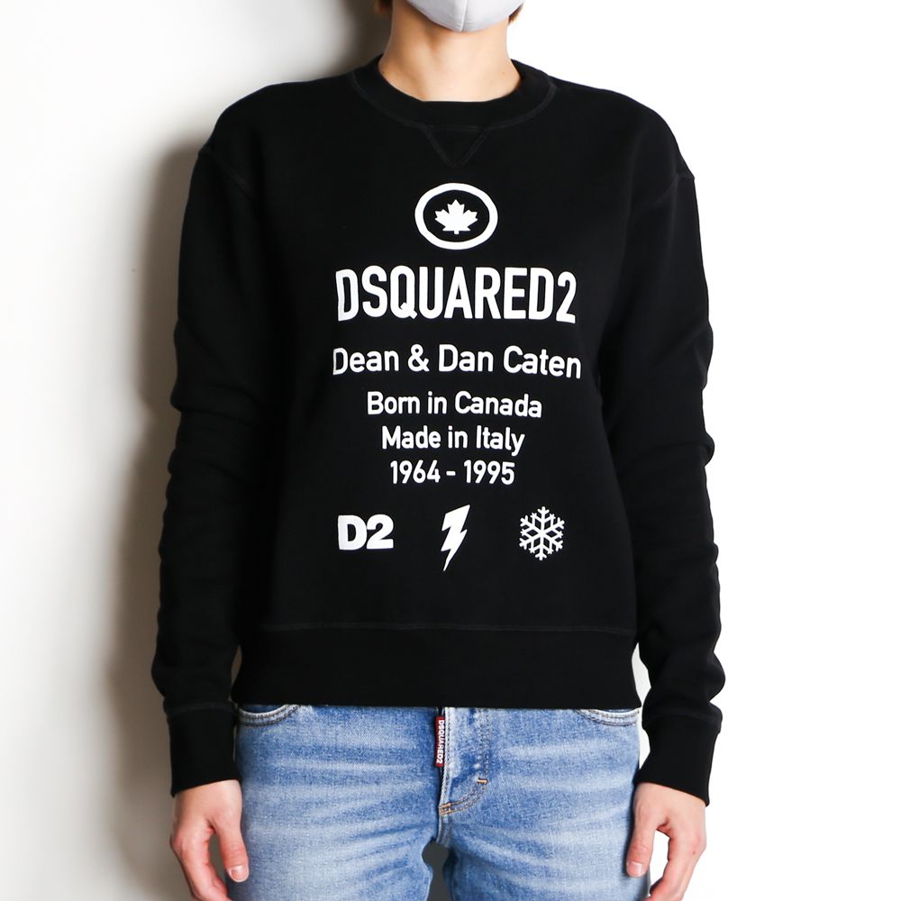 【レディース】 Born In Canada Sweatshirt / プリント クルーネック スウェット / S75GU0306/S25042
