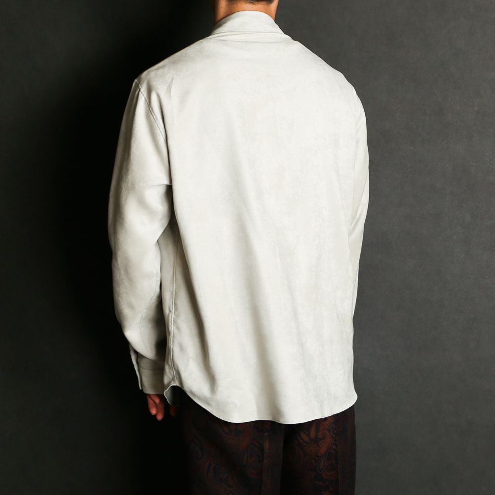 ECO SUEDE SH / エコスエード プレーンシャツ / 379207