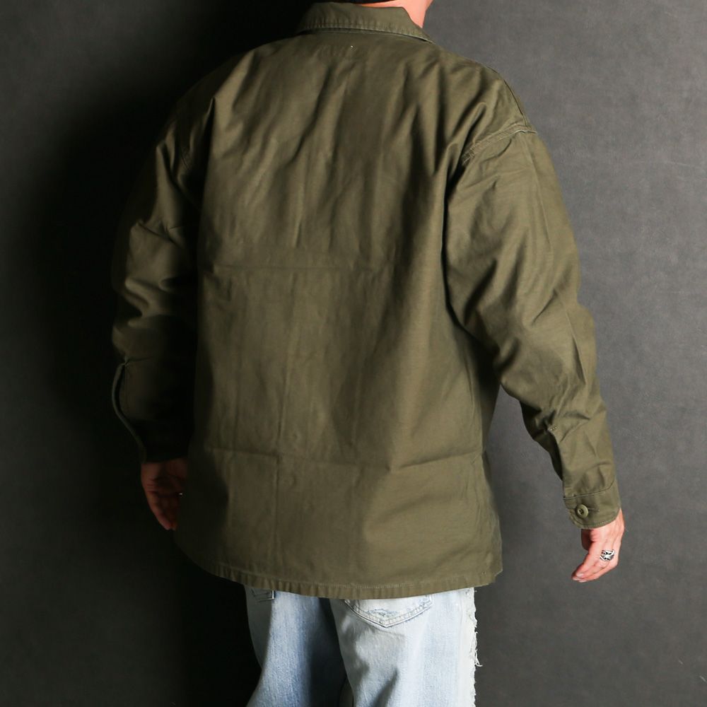 UTILITY SHIRT - Olive / ミリタリーシャツ / 1242019