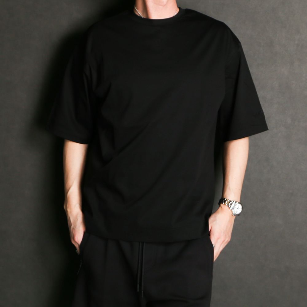 SILKETE HALF SLEEVE RELAX T-SHIRTS / シルケット 5分袖Tシャツ  / UST-22022