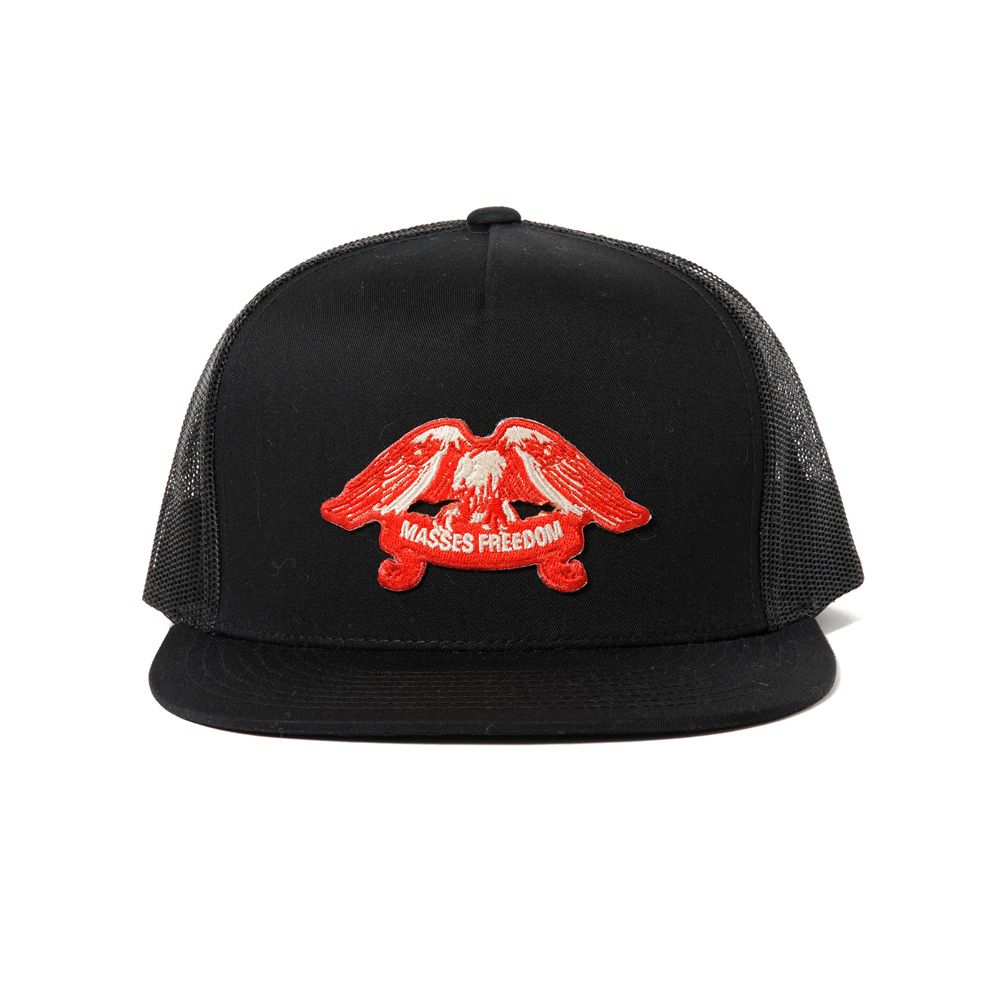 MASSES - MESH CAP FREEDOM - Black / メッシュキャップ