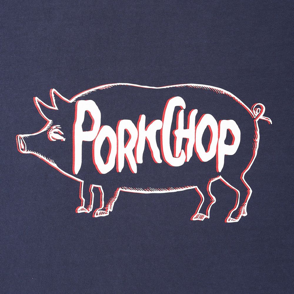 SCUM PORK L/S TEE - NAVY / ロングスリーブTシャツ