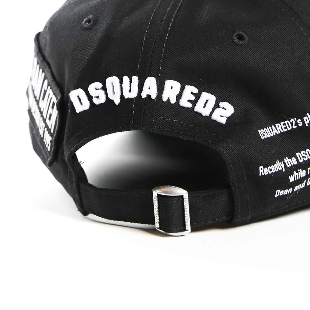 DSQUARED2 - ICON Embroidered BaseBall Cap / ICON刺繍 ベースボール