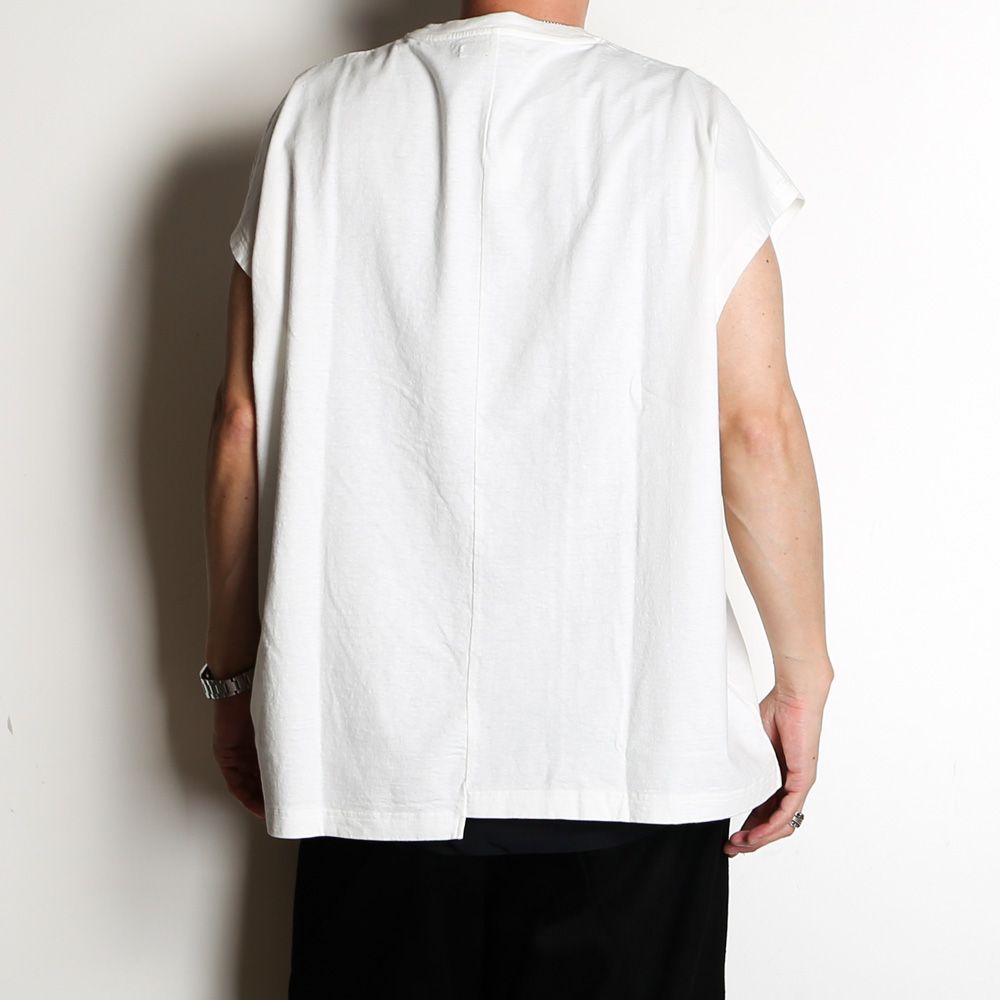 23ss MINEDENIM Big Nosleeve T-SH ノースリーブ - agedor.ma