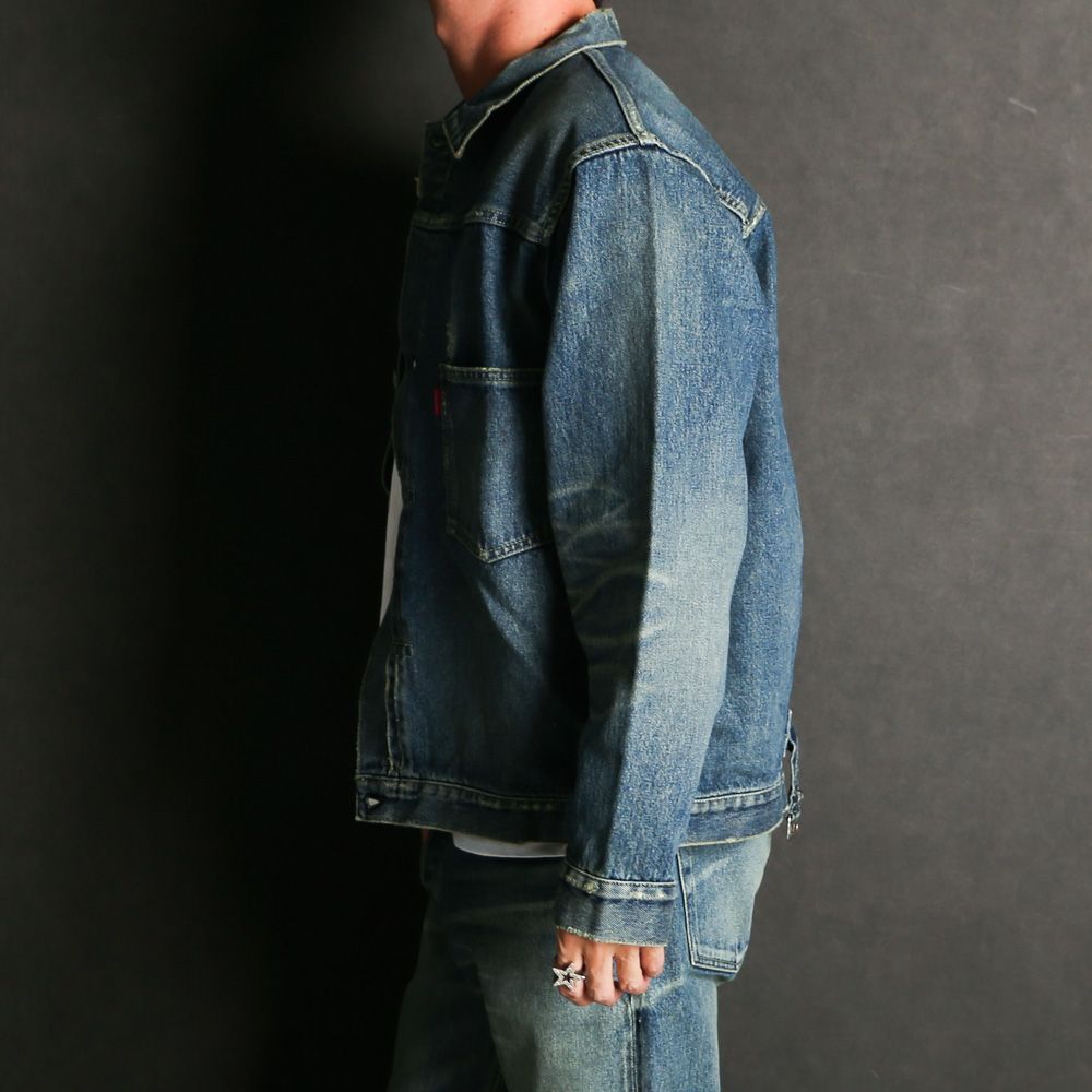 MVC type-I tracker jacket (used washed) - Indigo / デニムジャケット / MVC-JK02