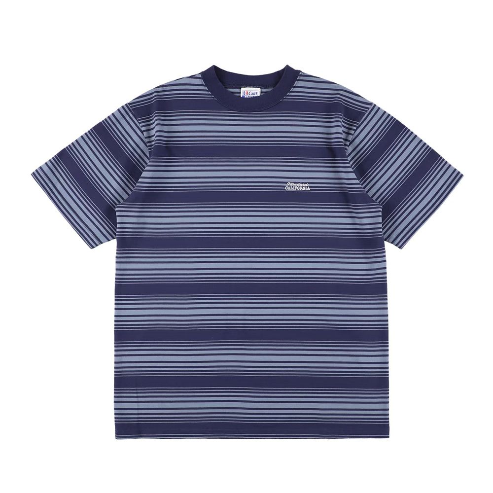 SD Heavyweight Border T - Blue / Tシャツ / TSOAA150