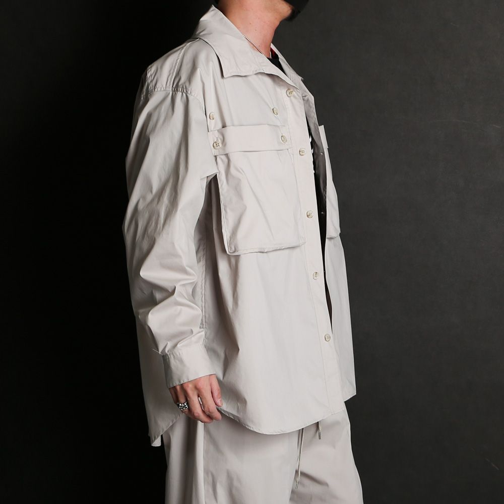 TC WEATHER BIG SH / ビックシルエットシャツ / 377104